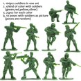 thumbnail image 3 of 250PCS Soldier Toy Set Interactive Battlefield Playset Army Action Figure, 3 of 10