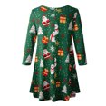 thumbnail image 3 of LARACE T-Shirts de Noël pour Femmes à Manches 3/4 pour Femmes Col Rond Crochet Amples Décontractés Chemises Blouses Hauts Flower45 1X, 3 of 5