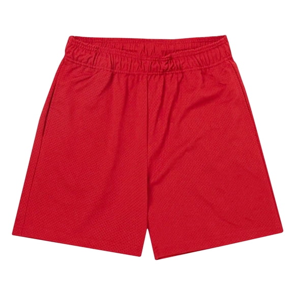 Tungbrin Shorts d'Entraînement pour Hommes Grande Taille Été Couleur Unie en Maille Respirante Shorts de Gym Entraînement Physique Course Vêtements de Sport