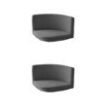 thumbnail image 3 of kurtrusly Trilateral Chair Covers Wide Application And Strong Elastic Chair Protection Made Easy Polyester Cover Chairs Decoration darkgray 2Set, 3 of 6