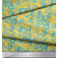 thumbnail image 3 of Soimoi Poly Georgette Fabric Stripe & Buttercup Floral Print Fabric by Yard 52 Inch Wide, 3 of 3