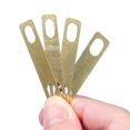 thumbnail image 2 of 4pcs Replacement Heightening Gasket Bass Brass Tool Guitar Neck Shim Connection, 2 of 7