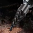 thumbnail image 4 of Wood Splitting Drill Bit, 42mm Firewood Splitter Drill Bit Set with 3 Handles, Hex Shank and Round Handle, Heavy Duty Log Splitter for Home, Camping, and Farm Use, 4 of 9