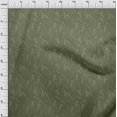 thumbnail image 4 of oneOone Polyester Spandex Olive Green Fabric Sea Craft Projects Decor Fabric Printed By The Yard 56 Inch Wide, 4 of 4