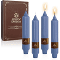 thumbnail image 1 of 7 Inch Taper Candle Candle Sticks, 4PCS Pillar Candles Handmade Unscenteds Candlesticks for Festive, Party, Spell, Wedding, Home Decor, 1 of 6