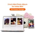 thumbnail image 4 of 96 Pockets Mini Polaroid Photo Album for Fujifilm Instax Mini Film (Pink), 4 of 10