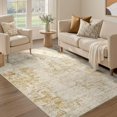 thumbnail image 2 of x Area Rug Living Room Rugs Washable Neutral Modern Abstract Soft Thin Large Rug Indoor Floor No Slip Rug Carpet for Bedroom Under Dining Table Home Office Decor Grey, 2 of 9