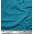 thumbnail image 1 of Soimoi Velvet Fabric Geometric Small Printed Fabric 1 Yard 58 Inch Wide, 1 of 3