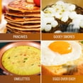 thumbnail image 4 of Gotham Steel Pancake Bonanza Double Sided Nonstick Flip Pancake Pan Dishwasher Safe Aluminum Griddle, 4 of 8