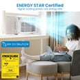 thumbnail image 2 of 10000 BTU Window Air Conditioner with WiFi, Smart Window AC Unit Cools 450 Sq ft, Works with App & Remote, Ultra Quiet Sleep Mode for Home, Easy Install Kit for Living Room, 2 of 7