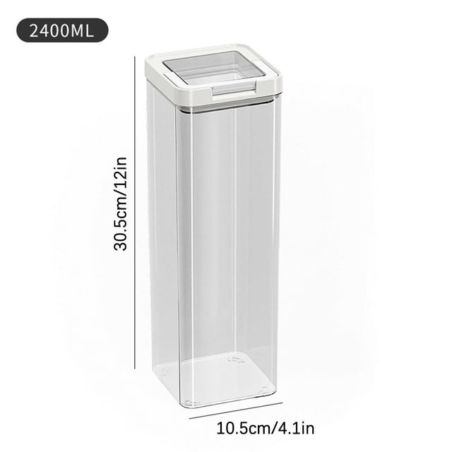 Chmadoxn Storage Trunks,Closet Organizers and Storage, Organization and Storage, Storage Bins, Storage Containers Food Grade Kitchen Grain Jars Boxes Transparent Visual Storage Jars storage jar