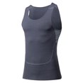 thumbnail image 1 of WMTBSRSW Men's Athletic Compression Shirts Quick Dry Sleeveless Workout Tank Top Seamless Sports Base Layer Shirt for Running Basketball, 1 of 2