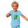 thumbnail image 4 of Penkiiy Haut à Manches Courtes Imprimé Col Rond Mignon pour Garçons et Filles 5-6 Ans Bleu, 4 of 6