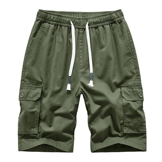 Cameland Short pour Homme Extérieur Poche Plage Travail Pantalon Short Cargo Pantalon