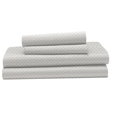Ensemble de draps 100 % coton à contexture de 400 fils Hometrends, satin de coton