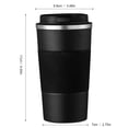 thumbnail image 3 of JASKFLY Stainless Steel Coffee Mug 510ml, White, 1 Count, 3 of 6