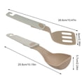thumbnail image 2 of Vaisselle de Cuisine Couverts de Camping Vaisselle d'Extérieur Ustensile de Cuisson Pliable Batterie de Cuisine Réutilisable Couverts pour Voyage Randonnée Cuisine Pique-Nique Cuillère, Vaisselle de Cuisine, 2 of 7