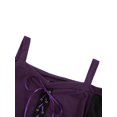 thumbnail image 4 of goowrom Robe d'Halloween pour Femme, une-Pièce à Encolure Bateau et Épaules Dénudées, 4 of 8