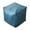Blue Square, variant on yuksok Moroccan PU Leather Pouf Embroider Craft Hassock Ottoman Footstool Nordic Artificial Leather Unstuffed Cushion Coffee Square