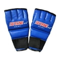 thumbnail image 1 of facefd MMA Gants de Combat de Boxe Demi-Doigt Mitaine Gants d'Entraînement pour Adultes Bleu 1, 1 of 8