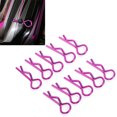 thumbnail image 4 of Ymiko RC Shell Clips Pins,RC Body Clips,10Pcs 8.3MM RC Car Shell Clip R‑Shape Metal Body Clips Pins for 1/5 1/6 1/8 1/10 RC Car, 4 of 8