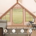 thumbnail image 4 of Costway Tente de Camping Gonflable 4 à 6 Personnes, Imperméable, Tente Pneumatique avec Auvent, Pompe, 4 of 10