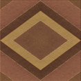 thumbnail image 1 of Ahgly Company Machine Washable Indoor Square Transitional Orange Area Rugs, 7' Square, 1 of 7