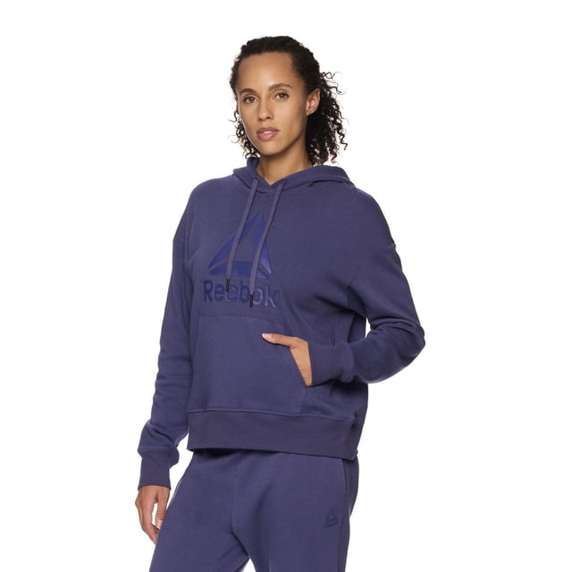 Sweat à capuche polaire pour femme Reebok