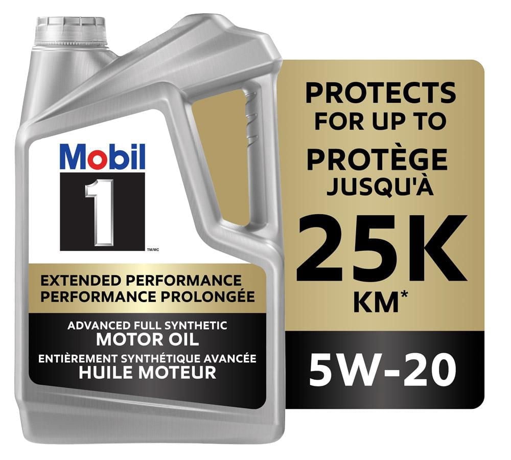 Mobil 1™ Extended Performance Full Synthetic Engine Oil 5W-20, 4.73 L