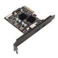thumbnail image 1 of PCIE USB3.2 Carte, PCIE Type C Carte Stable Puce 10Gbps Haute Vitesse pour Ordinateur, 1 of 8