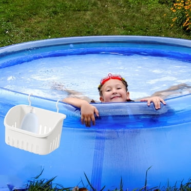 Fiogavroetic Swimming Pool Accessories Pool Side Storage Basket Set, Pool Cup, Above Ground Pool Accessories, Pool Toy Basket, Pool Storage Bins For Most Frame Pools Summer