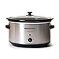 thumbnail image 3 of Elite Gourmet Stainless Steel Slow Cooker, Dishwasher-Safe with Tempered Glass Lid, Cool-Touch Handles, Removable Stoneware Pot, 8.5 Quart,MST-900V, 3 of 4