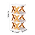 thumbnail image 3 of TIMIFIS Shoe Rack Household Space Storage Plastic Multi-Layer Shelf Small Shoe Cabinet Closet Organizer, 3 of 6
