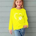 thumbnail image 4 of Birdeem Chemises à Manches Longues pour Filles Chemises à Manches Longues Imprimés Mignons Col Rond Hauts Blouses Décontractées Habillées Vêtements Chemises à Manches Longues pour Filles, 4 of 4
