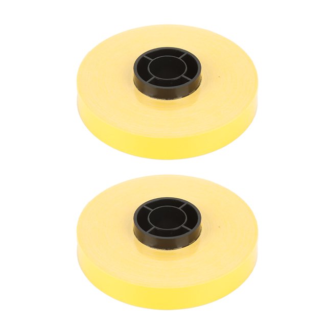 Label Tape Roll,2 Roll Label Maker Label Print Tape Label Maker Tape Refills Remarkable Clarity