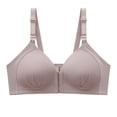 thumbnail image 4 of Timegard Bras for Women No Underwire Front Closure Full Support Adjustable Strap Comfort Daily Bras, 4 of 6
