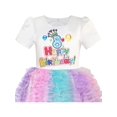thumbnail image 4 of Robe Fille Joyeux Anniversaire Princesse Fête 1er Anniversaire Robe Tutu 2 Ans, 4 of 7