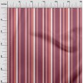 thumbnail image 3 of oneOone Popeline de Coton Magenta Tissu à Rayures Matière de Robe Tissu Imprimé Tissu au Mètre 42 Pouces Wide-R4, 3 of 4