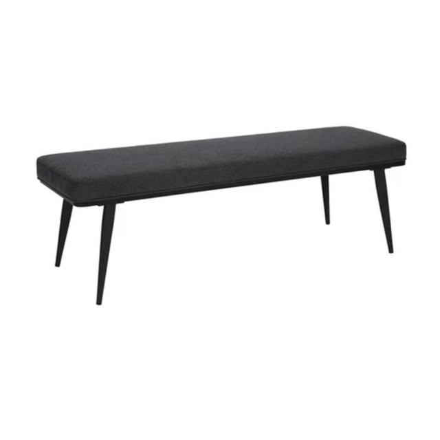 Lanphear Bench in Graphite color