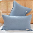 thumbnail image 1 of Mlkoz Pillow Cases , Housse de Coussin Résistante à l'Huile avec Sangles Non Mélangée Antidérapante Fixe et Protège contre la Chute Housse de Coussin Adaptée à Toutes Sortes de Coussins, Cadeaux pour Hommes, 1 of 6
