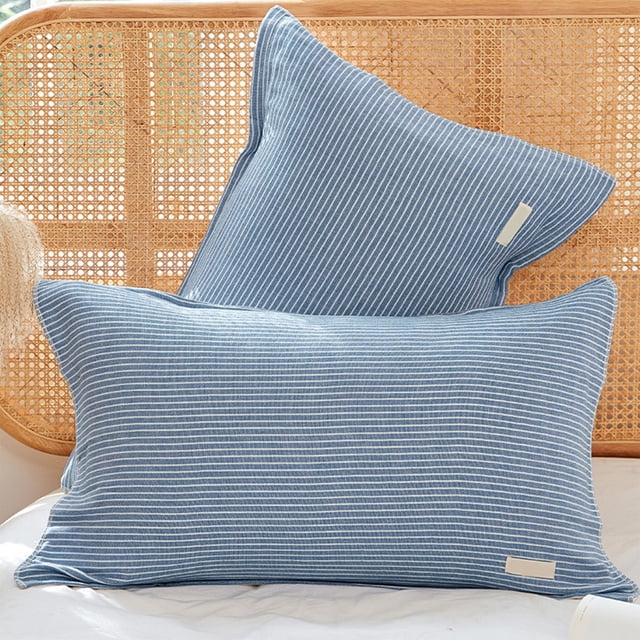 Mlkoz Pillow Cases , Housse de Coussin Résistante à l'Huile avec Sangles Non Mélangée Antidérapante Fixe et Protège contre la Chute Housse de Coussin Adaptée à Toutes Sortes de Coussins, Cadeaux pour Hommes