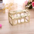 thumbnail image 4 of Flmtop Vintage Transparent Storage Box Candy Trinket Jewelry Holder Organizer Container, 4 of 8
