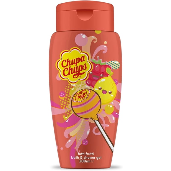 Chupa Chups Gel Bain et Douche Tutti Frutti, 300 ml