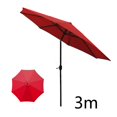 thumbnail image 2 of LEFU pour Toile de Remplacement pour Parasol, Toile 210 g en Polyester Enduit PU, Résistant à l'Eau, Protection Solaire UV50 pour Parasol de Jardin/patio 3 m à 8 Bras, Housse Rouge, 2 of 8