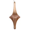 thumbnail image 1 of Vickerman MT194180D 12 in. Cafe Latte Candy Glitter Drop Ornament, 1 of 2
