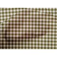thumbnail image 4 of oneOone Cotton Poplin Olive Green Fabric Check Check Sewing Material Print Fabric By The Meter 56 Inch Wide, 4 of 4