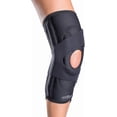 thumbnail image 1 of Lateral J Patella Knee Support Brace with Hinge: Neoprene, Right Leg, Small, 1 of 2