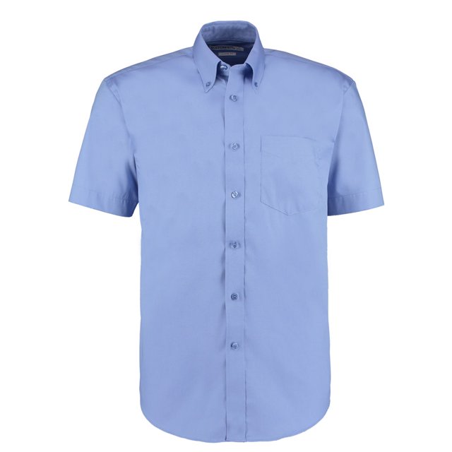 Kustom Kit Chemise Formelle à Manches Courtes Oxford pour Hommes