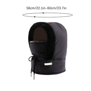 Adjustable Face Mask Thick Lined Warm Hat Face Mask Men Women Winter Gift Winter Face Mask