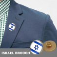 thumbnail image 3 of Israel Star Of David Israeli Hebrew Jew Jewish Metal Enamel Lapel Pin Badge, 3 of 4